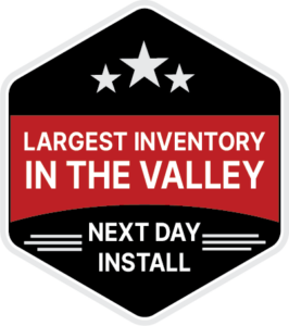 Largest Inventory In the Valley Badge